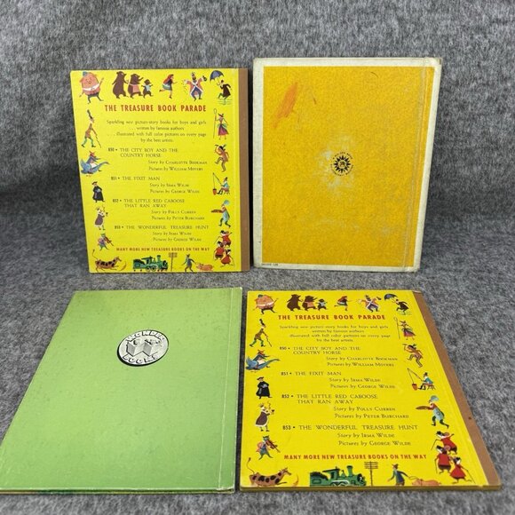 ✅Mixed Lot Of 28 VTG HC Childrens Books Rand McNally Wonder Books and Various - Picture 7 of 16